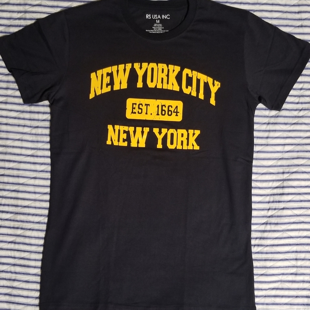 NEWYORK PRINTED LOGO T-SHIRTS FOR MENS